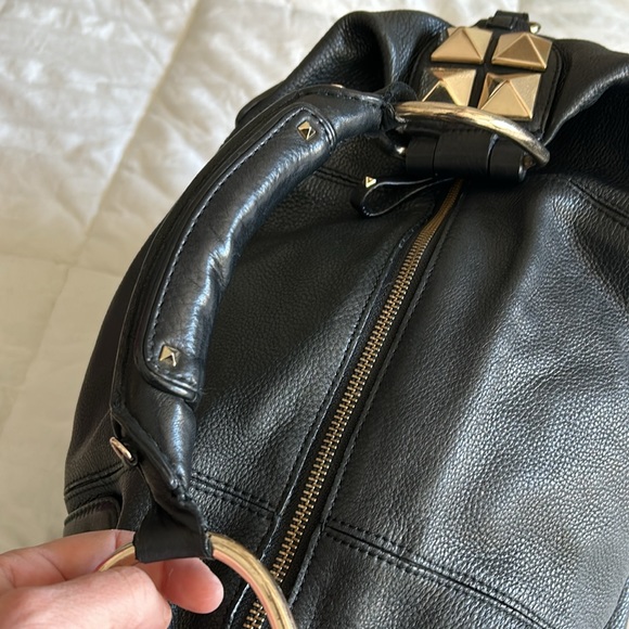 Ann Taylor soft leather stud bag - Picture 6 of 8